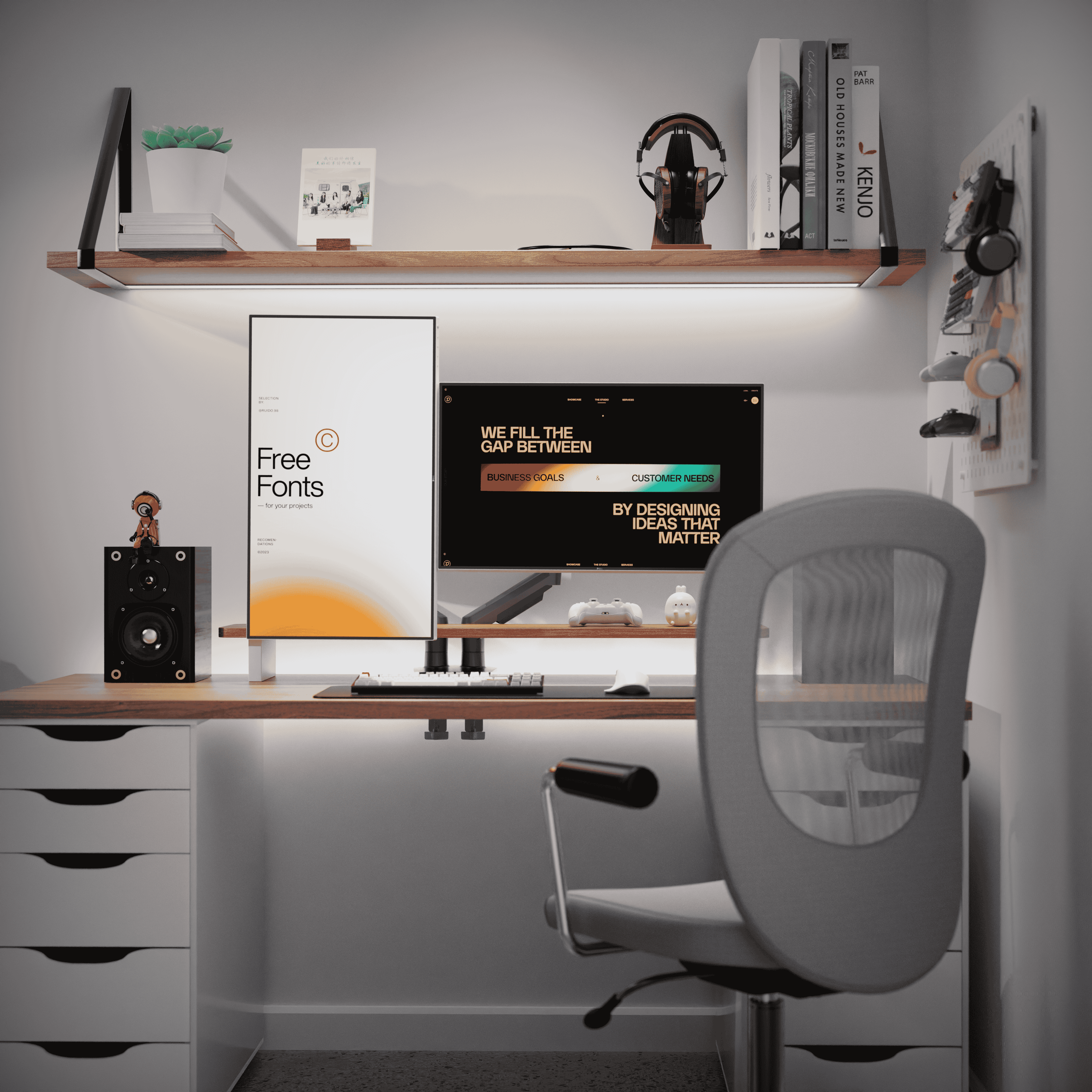 پایه مانیتور بازویی گازی NB مدل Ergonomic F160 – مناسب مانیتورهای 17 تا 27 اینچ