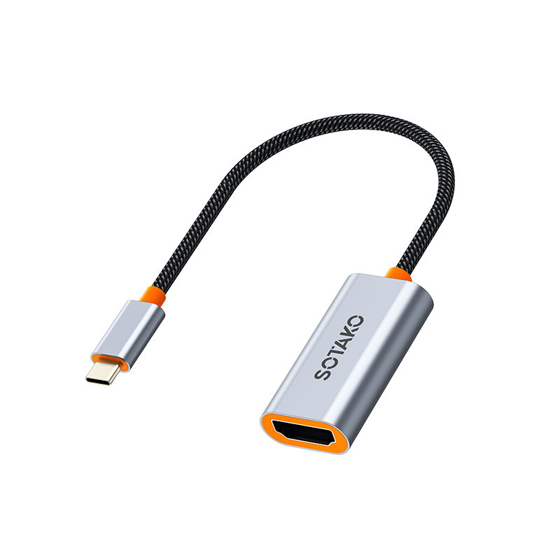 تبدیل Type-C به HDMI مادگی سوتاکو مدل 4K ST-CM0101– مناسب لپ‌تاپ، گوشی و مانیتور