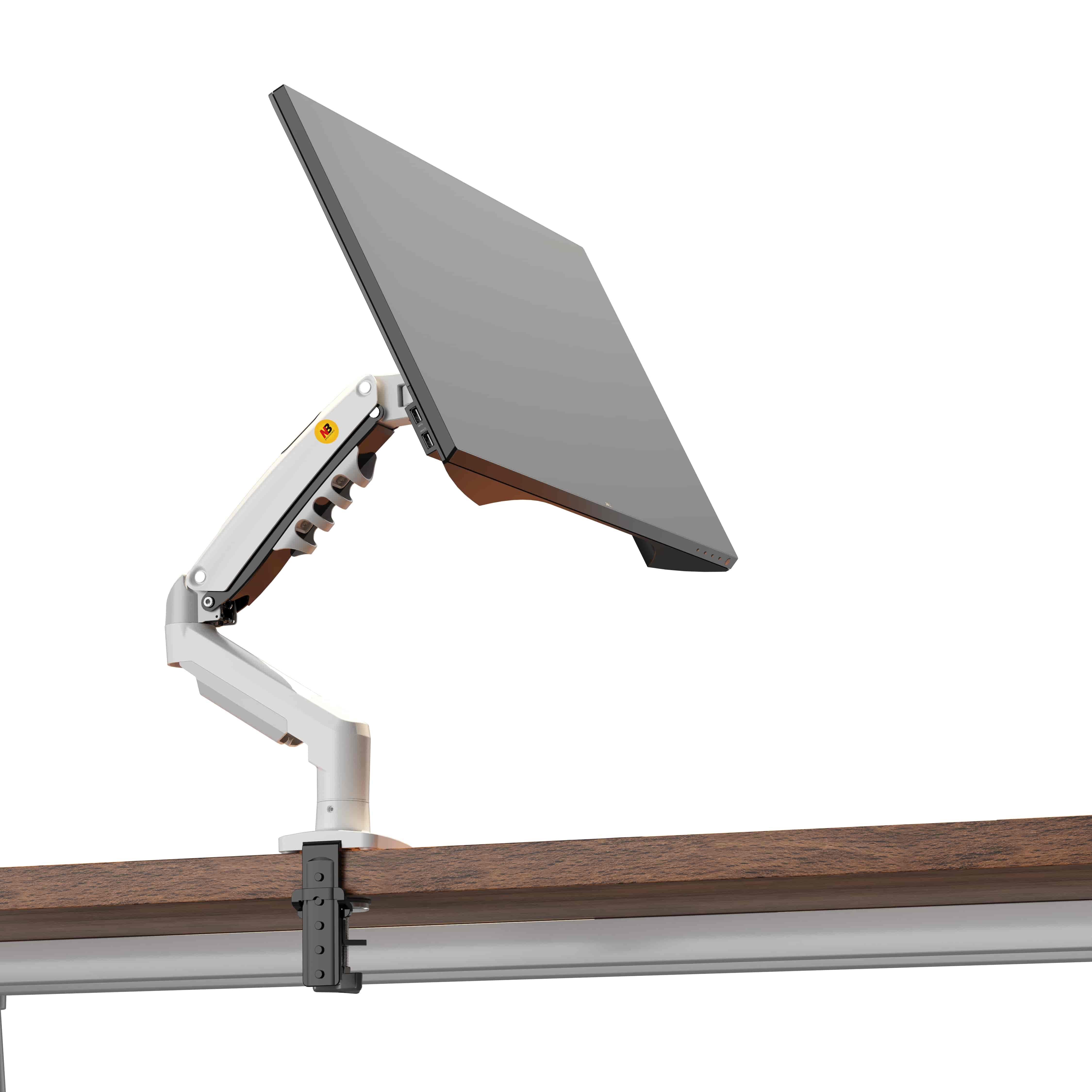 پایه مانیتور بازویی گازی NB مدل Ergonomic F80 – مناسب مانیتورهای 17 تا 30 اینچ