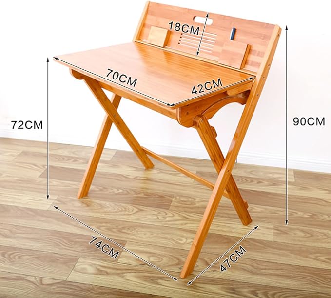 میز تاشو بامبو قابل حمل، مناسب لپ‌تاپ، مطالعه و کمپینگ