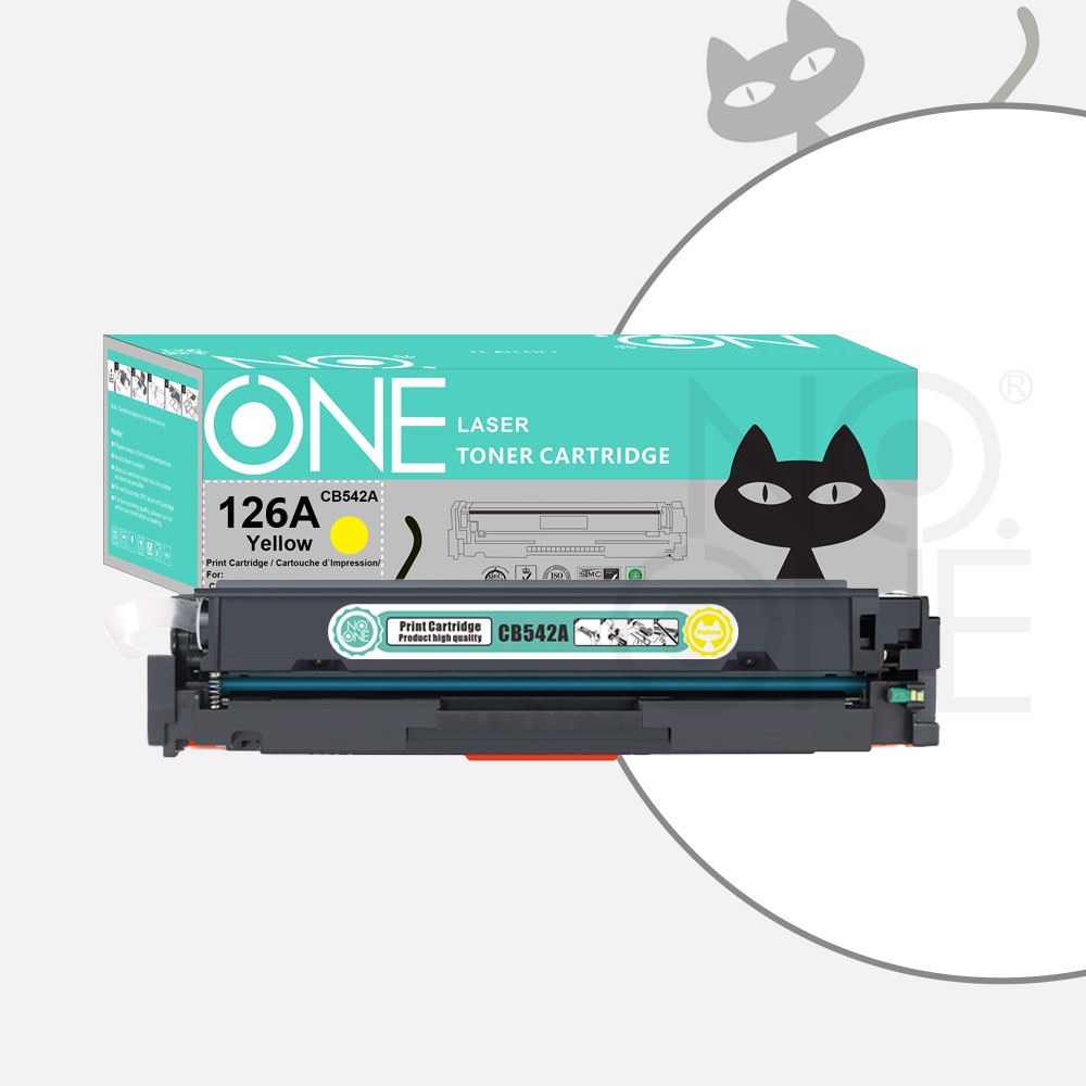 ست چهار رنگ کارتریج لیزری No One 126A (جایگزین HP 126A – Black, Cyan, Magenta, Yellow)
