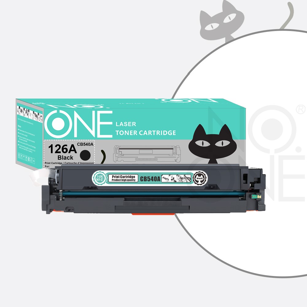 ست چهار رنگ کارتریج لیزری No One 126A (جایگزین HP 126A – Black, Cyan, Magenta, Yellow)