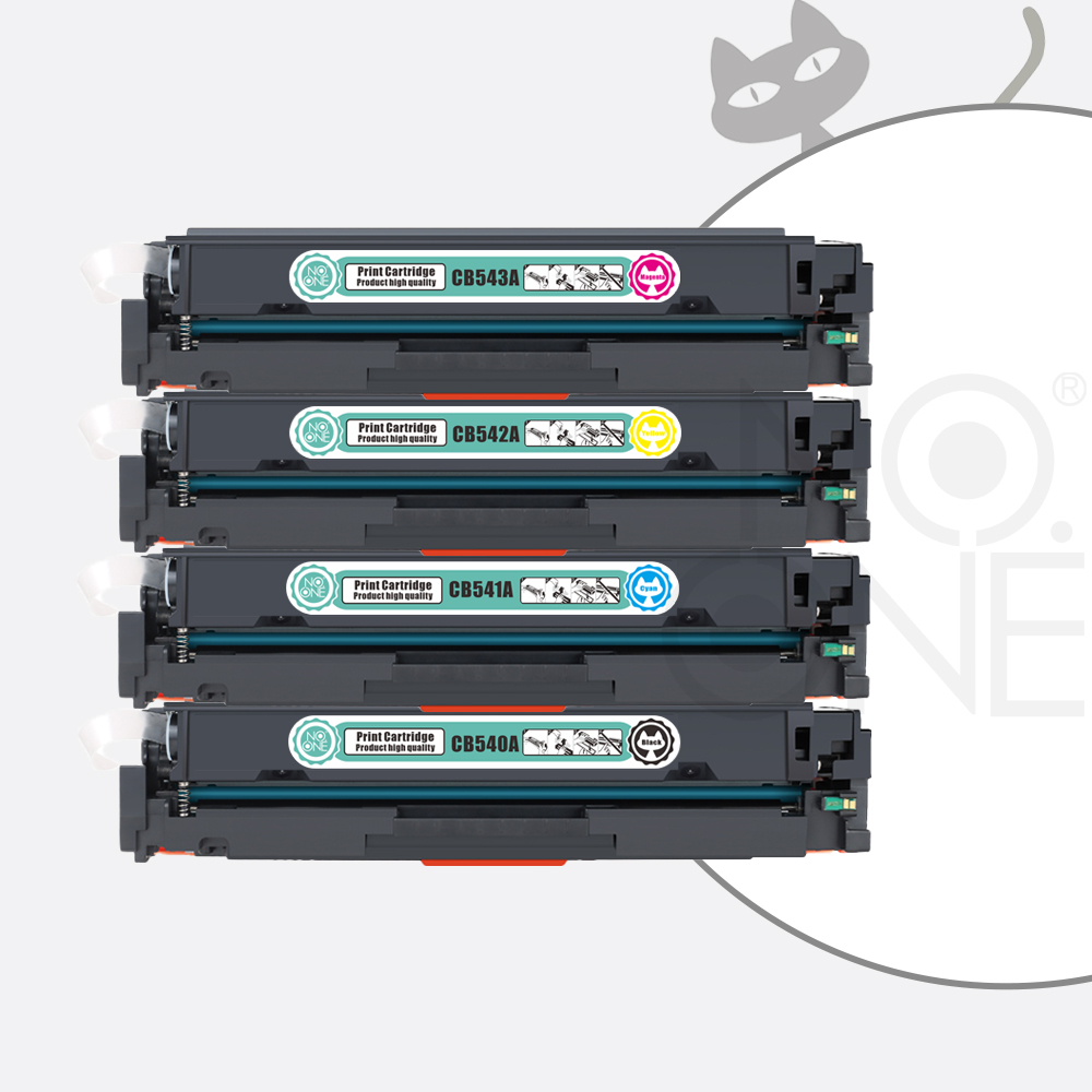 ست چهار رنگ کارتریج لیزری No One 126A (جایگزین HP 126A – Black, Cyan, Magenta, Yellow)