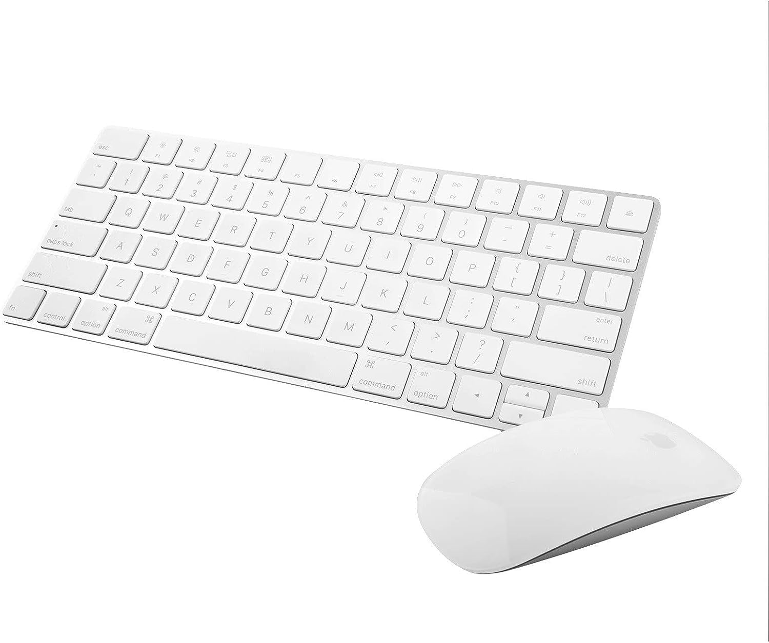 کیبورد و ماوس اپل Apple Magic Keyboard 2 MLA22LL/A Mouse 2 MLA02LL/A Wireless White Bundle Kit