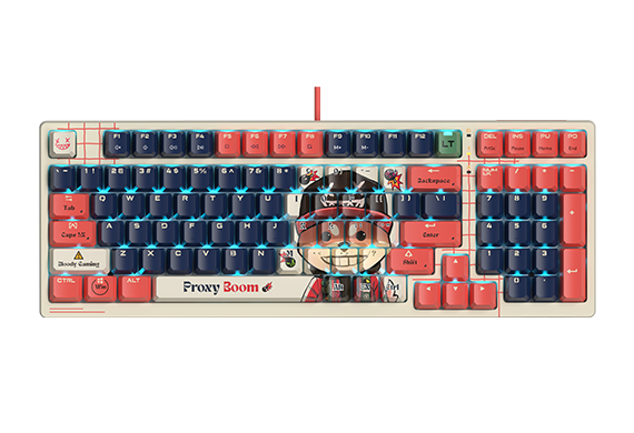 کیبرد و ماوس گیمینگ Bloody مدل LT98 Boom Design