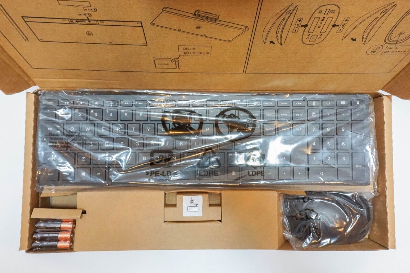 کیبورد و ماوس اچ پی مدل 928925-001 HP